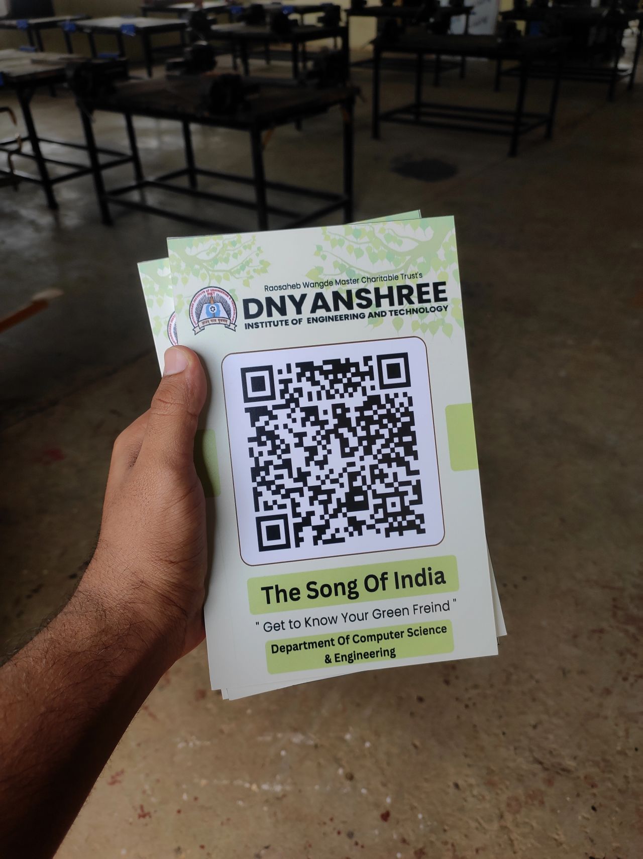 Smart Campus Initiative – QR Code Tree Project